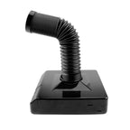 LUXIANZI 220V Tabletop Solder Iron Smoke Absorber With LED Light ESD Fume Extractor Filter Screen Smoking Instrument
