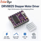Estardyn DRV8825 Stepper Motor Driver Module 1.5A 1/32 Microstep, A4988 Pin Compatible for 3D Printer CNC Engraving RepRap