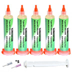 RMA‑223‑TPF 10ml Syringe No‑Clean Liquid Soldering Flux Paste for BGA Reballing SMD PCB Motherboard Chip Repair Welding Tools