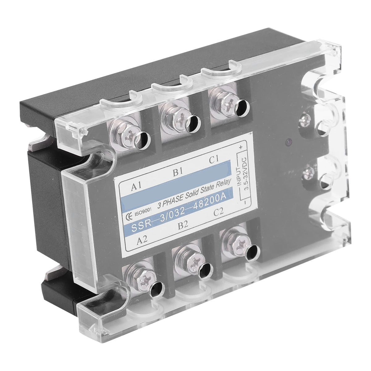 3‑Phase SSR DC Control AC 480V 200A Solid State Relay Industrial Equipment SSR‑3 D48200 200A