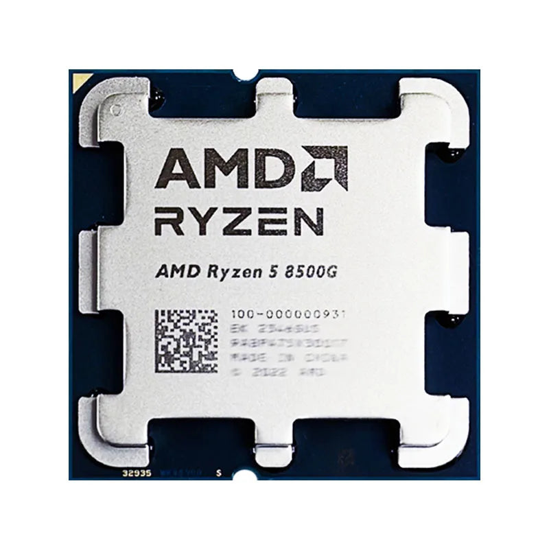 8500G AMD Ryzen 5 R5 8500G CPU Series 6-Core 3.8 GHz Socket AM5 65W AMD Radeon 760M Processor - 100-000000931 New but no fan