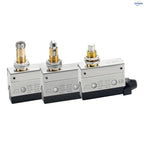 10Pcs Horizontal Limit Switch Long Hinge Roller Lever Momentary SPDT 1NO 1NC 380V 10A Industrial Travel Position Switch IP54