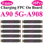 10pcs USB Charger Charging Port On Board FPC Connector For Samsung A10 A20s A50s A30s 40 A70 A10s M12 M14 M15 M16 Plug 78 Pin
