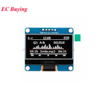 1.54 inch OLED Module 1.54” Display LCD Screen Resolution 12864 128x64 SSD1309 Driver Blue White Yellow 4Pin/7Pin IIC Interface