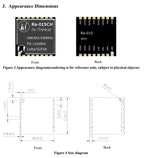 1-10Pcs Ra-01 Ra-02 Ra-01SC Ra-01SH Ra-01S Ra-01H Ra-01SCH-P Lora Spread Spectrum Wireless RF Transmit Module 433MHz 868Mhz UART