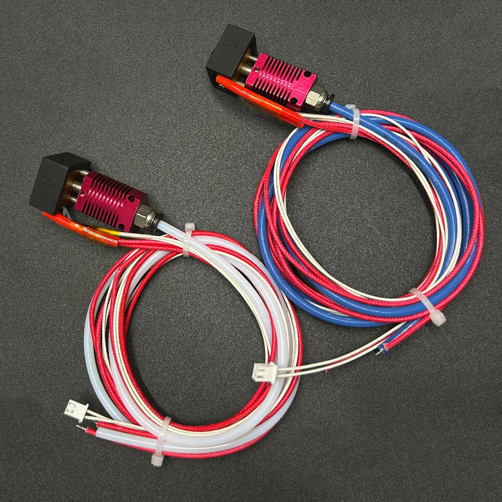 Ender-3/Ender-V2/CR10 Hotend Kit MK8 J-Head 0.4mm Nozzle With Heater Thermistor For Ender-3/V2/ CR10 3D Printer Parts DIY KIT