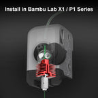 V4.0 Hotend For Bambu Lab Hotend With Nozzle For Bambu Hot end Complete For Bambulab X1 Carbon P1P Thermistor  X1C Accessories