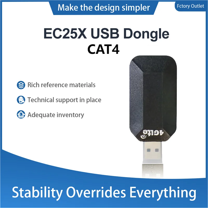 Quectel EC25-A 150Mbps Cat.4 LTE Cellular Wireless Communication USB Dongle EC25 a EC25A EC25AFA