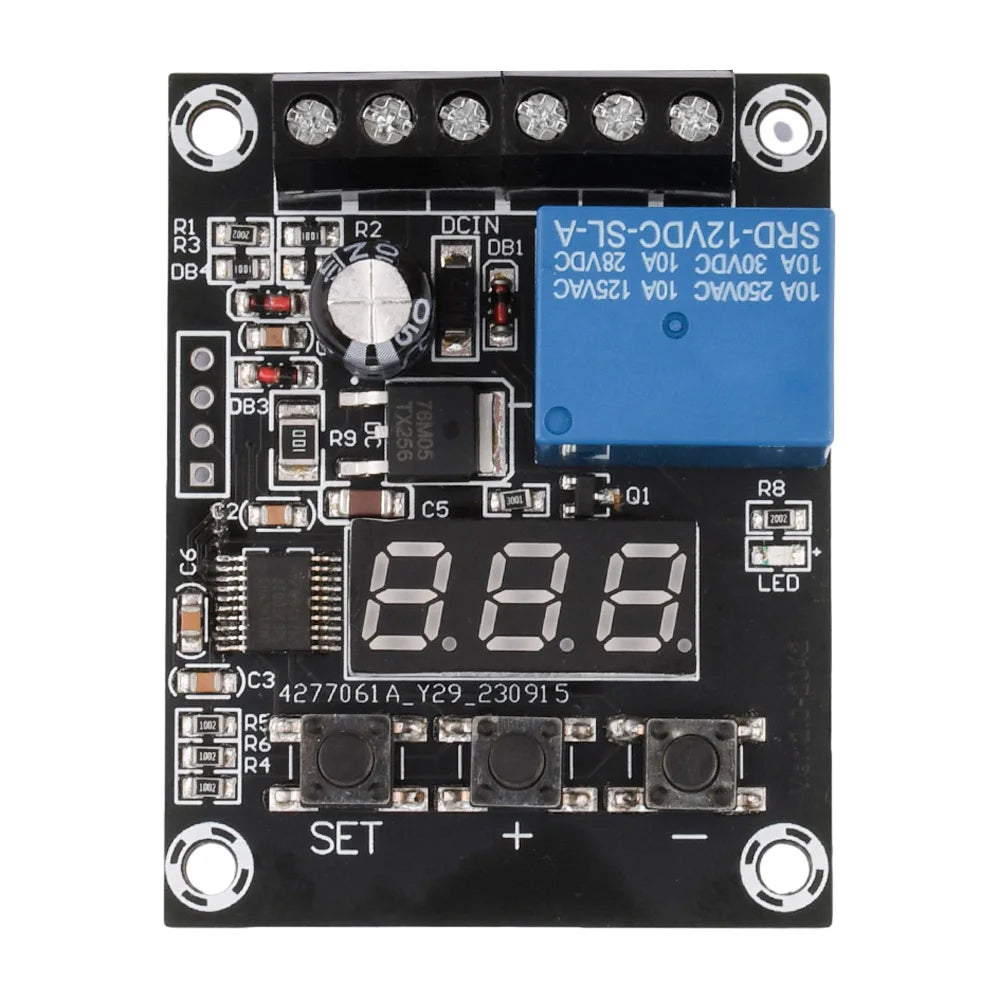 DC7-9V 12V 24V Voltage Relay Module Upper Lower Limit Detection Control Switch Off ON Over Voltage Protection