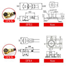 5Pcs/Lot WiFi 2.4G High Gain Built-in Flexible FPC Soft Antenna ZigBee Bluetooth Module Ipx4 Patch Antenna IPX to FPC Antenna