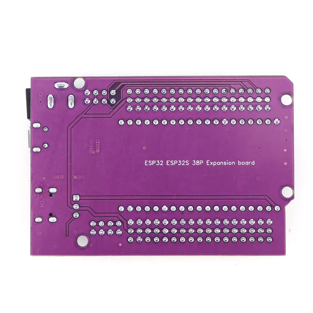 1/5/10/30Pcs ESP32S 38Pin Purple Expansion Breakout Board NodeMCU 32S Wifi UART Serial Communication Module Lua Program Board