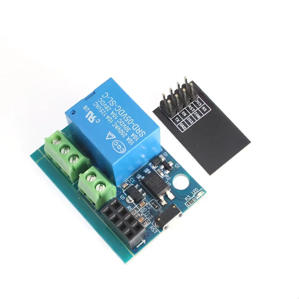 ESP01 ESP-01 Wireless WIFI Module Things Smart Home Remote Control Switch Phone APP  ESP8266 ESP-01/01S 5V WiFi Relay Module