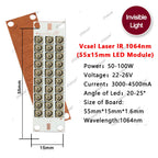 3535 Vcsel Laser High Power LED Chip IR Infrared 10W 20W 30W 50W 60W 80W 100W 850nm 940Nm 808nm 980nm 1064nm Sensing Monitoring