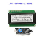 2004A 20x4 IIC I2C LCD Display Blue White Green Screen RGB Backlgiht Black Character 3.3V or 5V 98X60mm