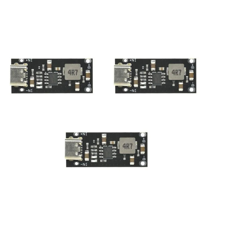 XZG Type C USB Input High Current 3A Polymer Ternary Lithium Battery Quick Fast Charging Board IP2312 CC/CV Mode 5V To 4.2V 1-20