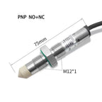 Capacitive Liquid Level Sensor 6mm Detection Distance NPN PNP NO NC Output Types for Level Measurement