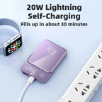 10000mAh Magnetic Power Bank 20W Wireless Powerbank Slim Portable Battery Charger for MagSafe iPhone 17 16 15 Samsung 24 23