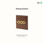 Avoir Retro Black Walnut Panel Toggle Switches USB Type C FR EU Socket Outlet Brass Lever Wall Light Switches Cat6 Rj45 For Home