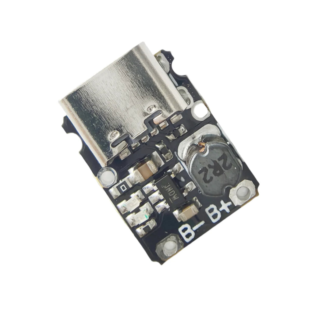 Mini lithium battery charging module with 5V output boost 18650 type-C with protection