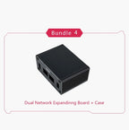 Raspberry Pi Zero W/ WH Expansion Board Ethernet USB Interface 4G Communication Module Metal Shell