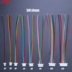 10pc 1.0 1.25 1.5 2.0 2.54 Sh/Jst/Zh/Ph/Xh 1.0mm 1.25mm 1.5mm 2.0mm 2.54mm Female Plug Connector With Wire 2/4/5/6/8/10/12P Pin