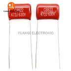 100V 250V 400V 450V 630V 1600V 2000V 102J 103J 104J 105J 155J 223J 224J 225J 334J 474J 475J CBB Polypropylene film capacitor