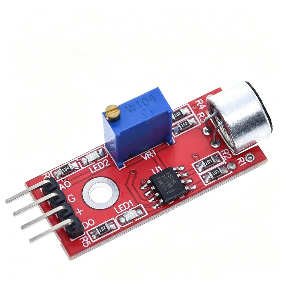 50PCS KY-037 Sound Sensor Module High Sensitivity Microphone Clap Switch for Arduino