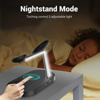 3 in 1 Wireless Charger Stand For iPhone 12/13/14/15/16/17 Fast Charging Station for Apple Watch 10 9 8 7 6 5 4 Airpods 2 3 Pro