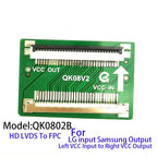 LCD Screen Line Conversion QK0801A QK0801B QK0802A QK0802B HD 30Pin to 30Pin For LG to SAM FPC to LVDS Cable
