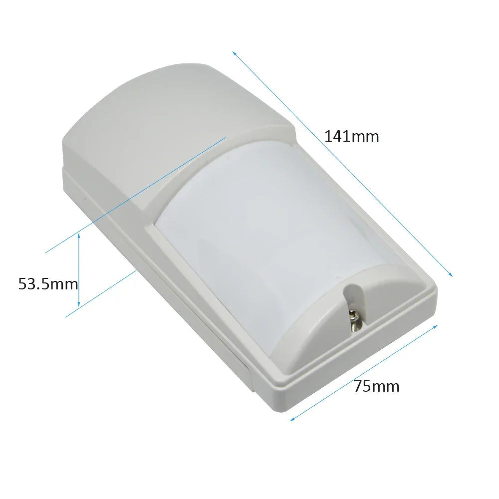 IP54 Waterproof Outdoor Wire Infrared Detector NC/NO PIR Motion Sensor for Security Home Alarm System Burglar Alarm Anti Theft