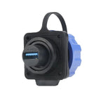 CNLINKO M24 USB 3.0 Panel Mount Waterproof Female Socket 1.8A IP68 5Gbps Data Connector Bayonet Lock for Industrial Automation