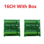2PCS 8-24CH 4-20MA To RS485 Current Analog Input Collector Module MODBUS RTU Board For PT100 K Thermocouple Pressure Sensor