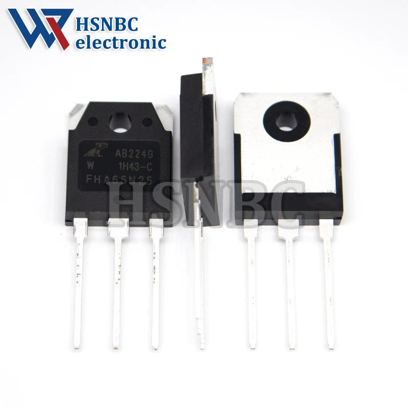 10PCS FHA65N25 65N25 FHA65N25W TO-3P 250V 65A N-channel Power MOSFET Transistor 100% New Original