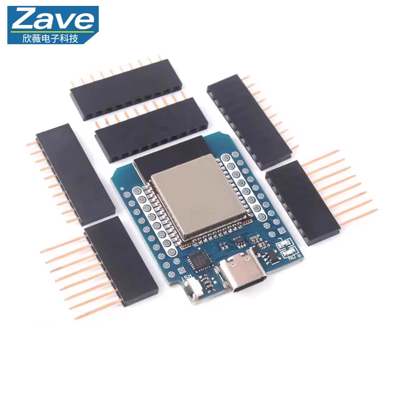 MINI D1 ESP32 WIFI & Bluetooth Development Board - Equipped with FT232/CP2104/CH9102 and Onboard ESP32 Module