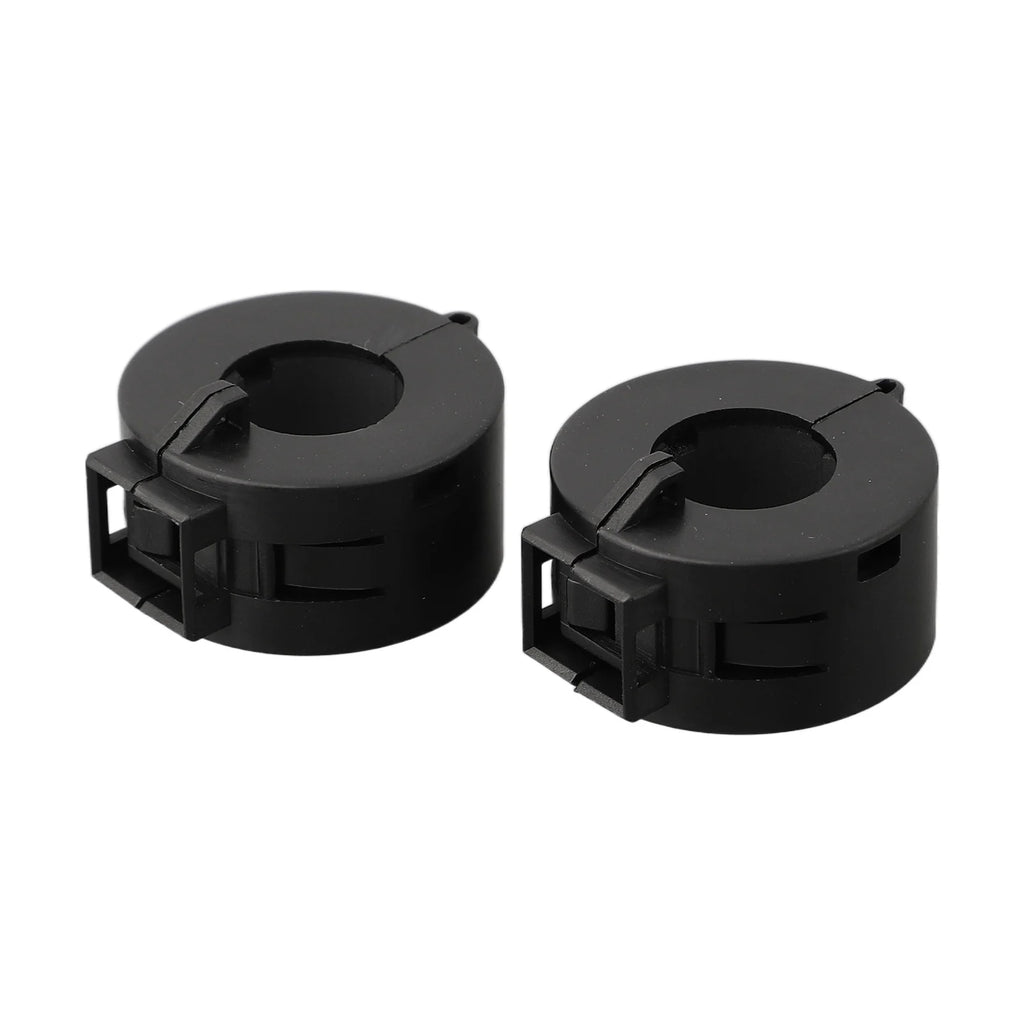 5pcs Ferrite Core Noise Reduction Clip On Rings for RFI Interference Suppression on Audio USB and Power Cables
