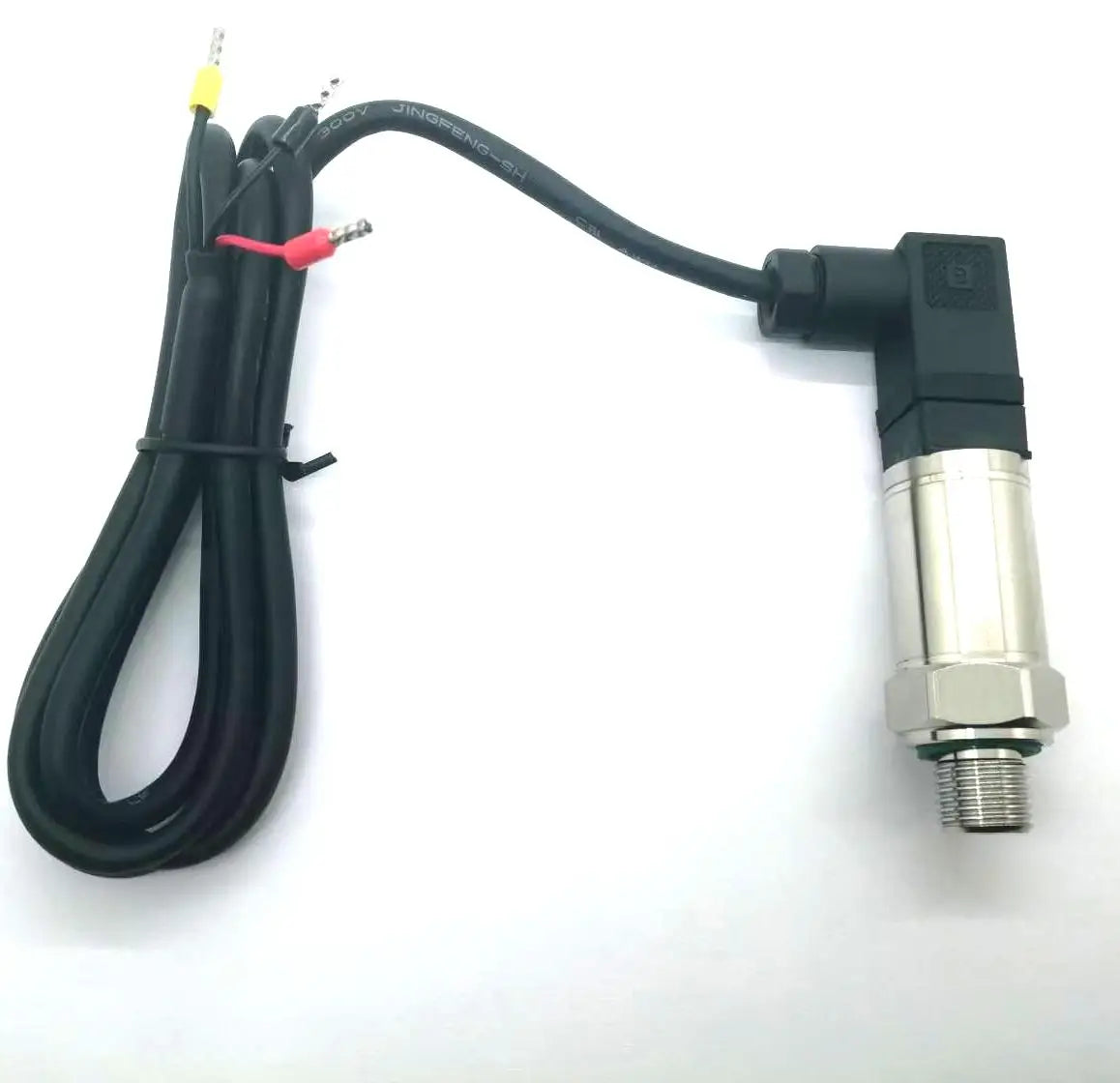 Stainless Steel Pressure Transducer Sensor G1/4 Thread 12-36V Power 4-20mA Output 0-600bar Range Water Oil Fuel Gas Air Pressure