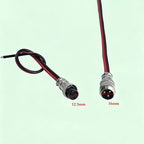 XT90 to GX16 Model Aircraft Connector GX16 2/3 Pin Male To Female Electric Vehicle Power Cord XT90 Battery Charging Output Cable