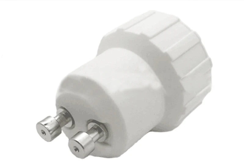 2pcs GU10 to Gu10 Gu10-Gu10 CFL LED Spotlight Socket Extender Lamp Bub Base Holder Converter Adapter