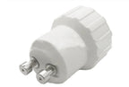 2pcs GU10 to Gu10 Gu10-Gu10 CFL LED Spotlight Socket Extender Lamp Bub Base Holder Converter Adapter