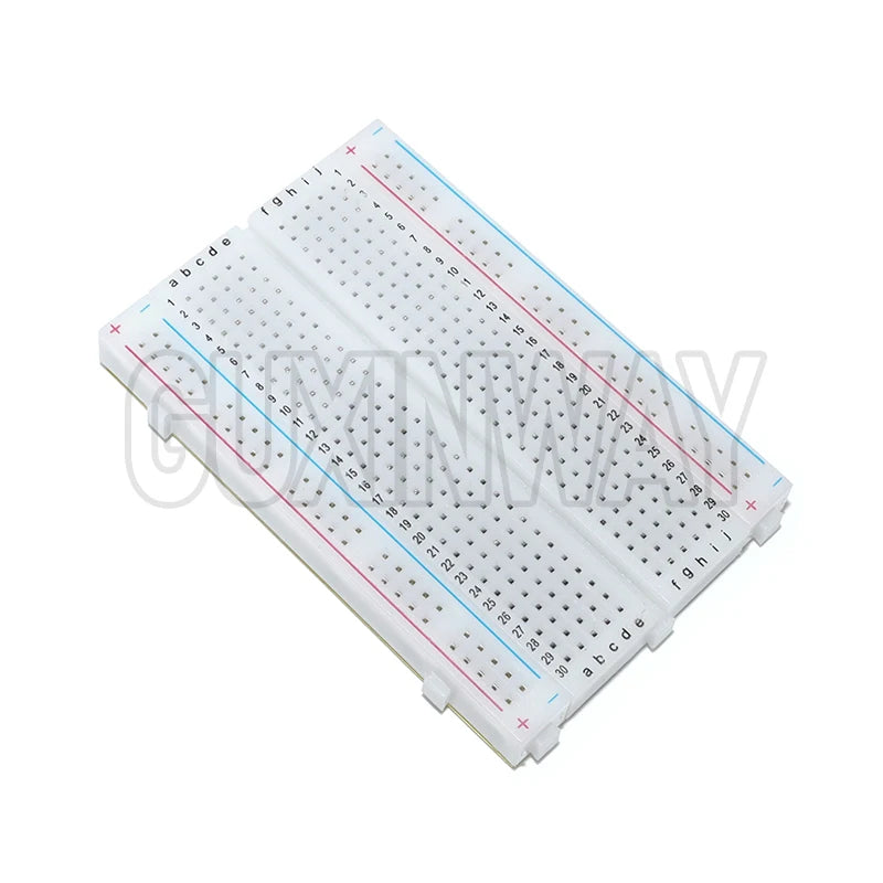 MB-102 Breadboard 400 830 Points Solderless PCB Bread Board Jumper Wire Cable Prototype Board DIY for Arduino Kit