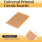 1-10PCS 5*7CM 7x9cm 9x15cm PCB Breadboard Protoboard Single-Sided Universal Printed Circuit Boards 2.54  MM Thick DIY Set Yellow