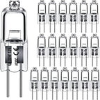 10/50/100PCS G4 12V 10W 20W LED Lamp Bulbs Eco Halogen Light Bulbs Capsule Inserted Beads Crystal Lamp Halogen Bulb Wholesale