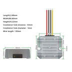 48V/36V/24V to 12V 5A 10A DC Power Converter Car Voltage Stabilizer DC DC Step-down Module