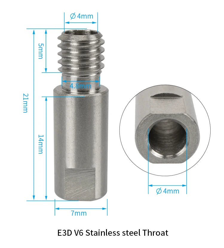 3D Printer Hotend Kit 24V 64W Heating Tube Thermistor 0.4mm Nozzle 1.75mm For Artillery Sidewinder X1 X2 Print Head Hotend Kit