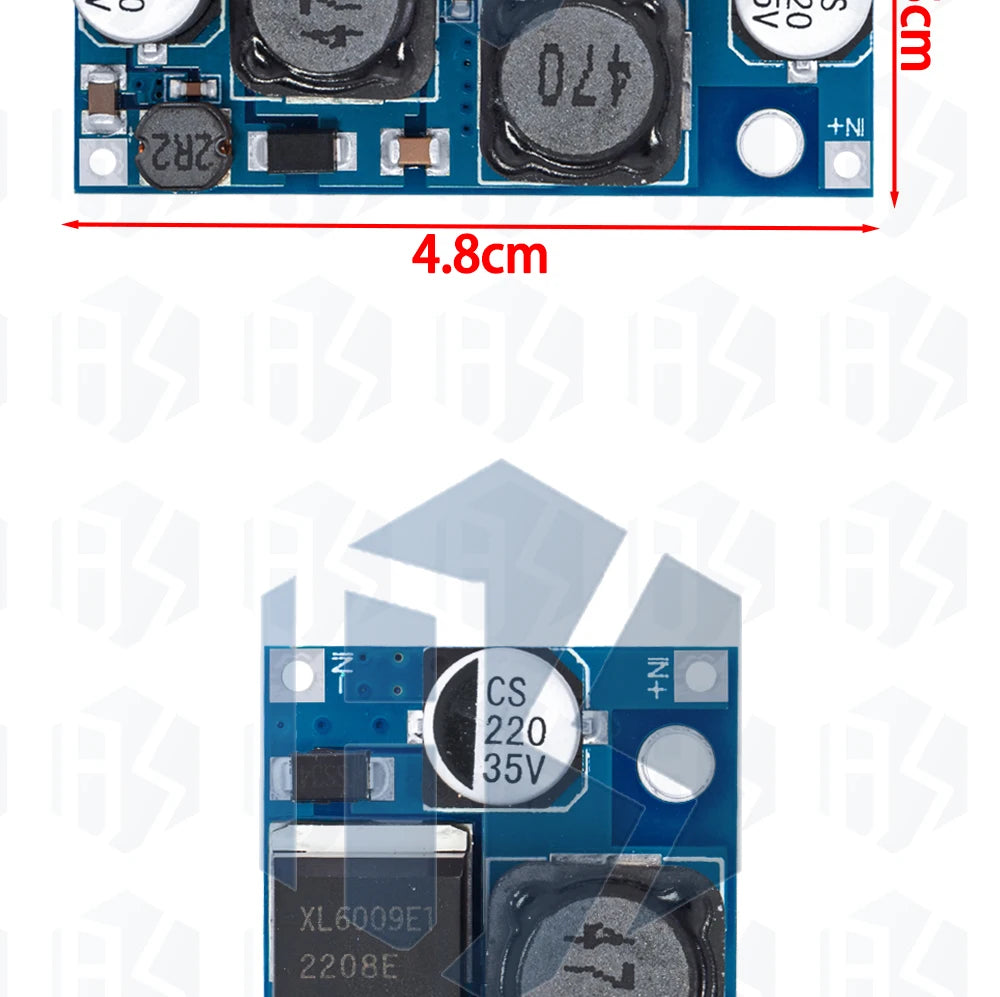 XL6009 Boost module 1.2-35V 20W Adjustable Power Supply Module for Arduino DIY