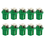 10pcs T5 B8.5d LED Car Interior Lights Instrument Panels Bulbs Low Power 5050 SMD Automobile Dashboard Switch Lamp 12V Luces