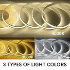 12V 24V COB LED Strip Linear Tape Light Ultra Thin with Power Transformer 2Pin Wire for Home Cabinet Engineering Decor 1 Set