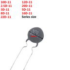 100/50/20/10pcs thermistor 10d-11 3d-9 5d-9 8d-9 20d-9 33d-9 16d-15 20d-20 30d-20 3d-20 6d-20 3d-2020d-20 3d-25  10d-25 20d-25
