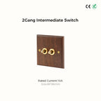 Avoir Retro Black Walnut Panel Toggle Switches USB Type C FR EU Socket Outlet Brass Lever Wall Light Switches Cat6 Rj45 For Home