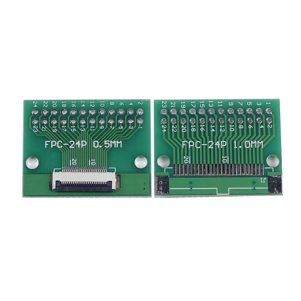 JCD 1Piece FPC/FFC Flat Cable Transfer Plate  0.5mm 1mm to 2.54mm Spacing Connector Flexible Flat Cable Adapter Board